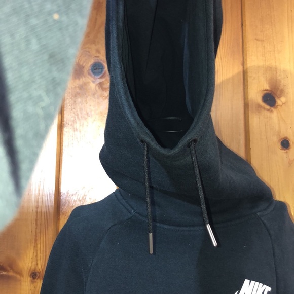 Nike cowl neck black sweatshirt Nike hoodie size XS workout causal hoodie sports - Picture 7 of 9